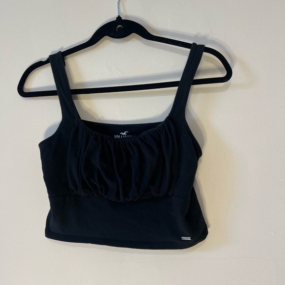 Holster Black Tank Top with Ruffles – Size L - Picture 4 of 4